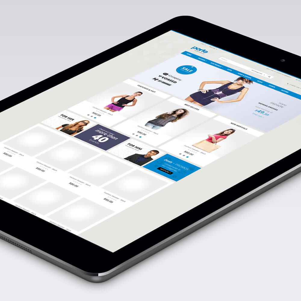 custom website design